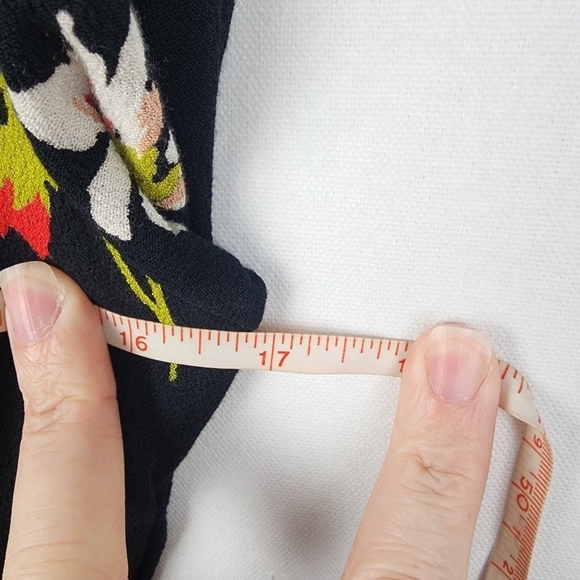 Free People Time On My Side Mini Bell Sleeve Tea Wrap Dress Size XS Boho Cottage - Picture 8 of 8